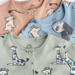 Soft & Snuggle 3-Pack Animal Print Footie Sleepsuits - Image 6