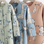 Soft & Snuggle 3-Pack Animal Print Footie Sleepsuits - Image 7