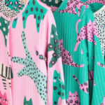 Wild Cats Ribbed Footie Romper 3-Pack - Image 7