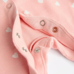 Sweet Hearts Cotton Footless Jumpsuit 4-Pack - Image 5