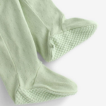 Newborn Unisex Ribbed Bodysuit and Bright Dinosaur Print Dungaree Set - Image 3