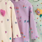 Soft Newborn Ribbed Heart Print Pyjama Set - Image 3