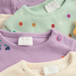 Soft Newborn Ribbed Heart Print Pyjama Set - Image 4