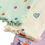 Soft Newborn Ribbed Heart Print Pyjama Set - Image 5