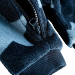 Cozy Navy Blue Star Print Fleece - Image 3