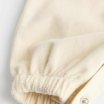 Charming Teddy Ear Corduroy Dungaree and Dot Print Top Set - Image 6