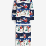 Midnight Santa Sleigh Festive Pajama Set