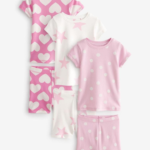 Pink Dreams Heart & Star Pajama 3-Pack