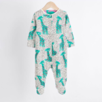 Wild Cats Ribbed Footie Romper 3-Pack - Image 4
