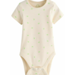 Mint Fresh Dungaree & Printed Bodysuit Set - Image 5
