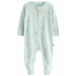 Safari Chic Ribbed Footie Romper 3-Pack - Zip Closure - Image 8