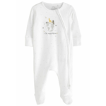 'I'm New Here' Safari Welcome Set - Zip Romper & Cap - Image 5