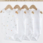 Pure Comfort Sleeveless 4-Pack Bodysuit Set - Animal Prints