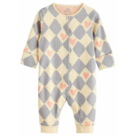 Sweetheart Diamond & Heart Ribbed Romper 3-Pack - Image 3