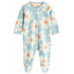 Sweet Daisy Print & Spot Footie Romper 3-Pack - Image 2