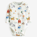 Farmyard Corduroy Dungaree & Top Set - Image 4