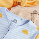 Sweet Safari Friends & Rainbow Zip-Up Romper 3-Pack - Image 4