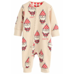 Festive Christmas Ribbed Romper 3-Pack - Image 4