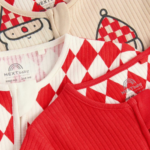 Festive Christmas Ribbed Romper 3-Pack - Image 5