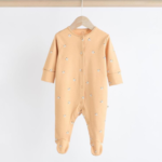 4-Pack Unisex Safari & Panda Print Footie Rompers - Image 5