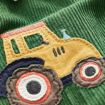 Farmyard Corduroy Dungaree & Top Set - Image 6
