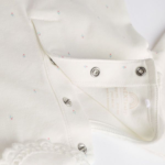 Floral & Swan Embroidered Footed Sleepsuits 3-Pack - Image 6