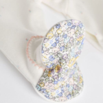 Floral & Swan Embroidered Footed Sleepsuits 3-Pack - Image 7