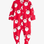 Modern Abstract Shapes Footie Romper