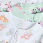 Enchanted Garden Butterfly & Floral Footie Romper 3-Pack - Image 3