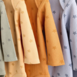 Cozy Ribbed Star Print Long-Sleeve Bodysuits 5-Pack - Image 2