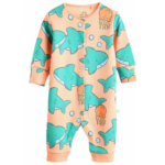 Tropical Vibes Ribbed Footie Romper 3-Pack - Multi-Print - Image 5