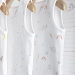 Pure Comfort Sleeveless 4-Pack Bodysuit Set - Animal Prints - Image 2