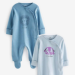 Pastel Ribbed Footless Jumpsuit 3-Pack - Zip Access