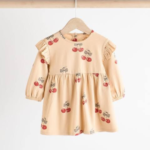 Sweet Cherry & Fierce Leopard Cotton Dress 2-Pack - Image 2