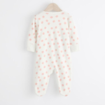 Playful Dachshund Dog Print Footie Romper - Image 4