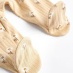 Chic Floral Wrap Footie Romper 3-Pack - Neutral Tones - Image 5