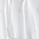 Vibrant Abstract Blocks & Mushroom Romper 3-Pack - Image 2